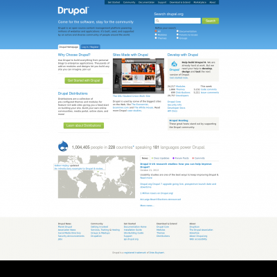 Drupal atariaren irudia